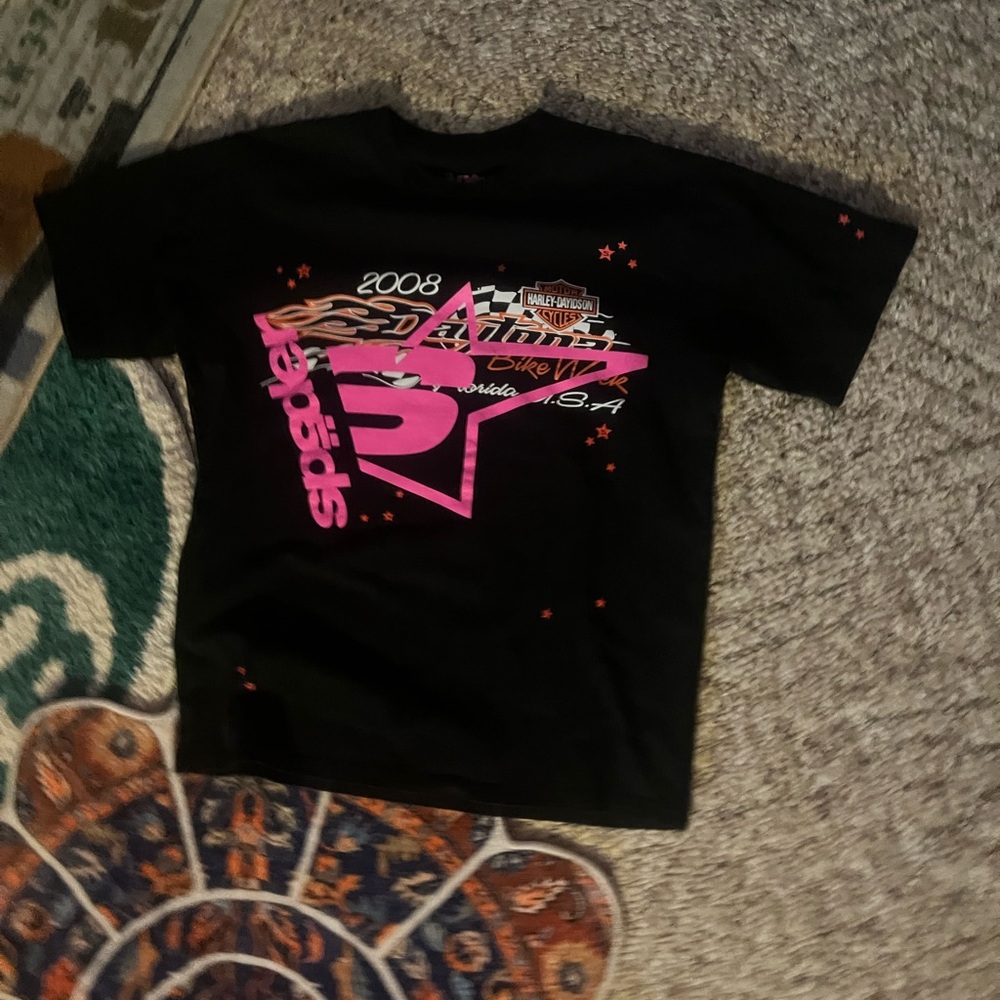 Sp5der x harley davidson tee